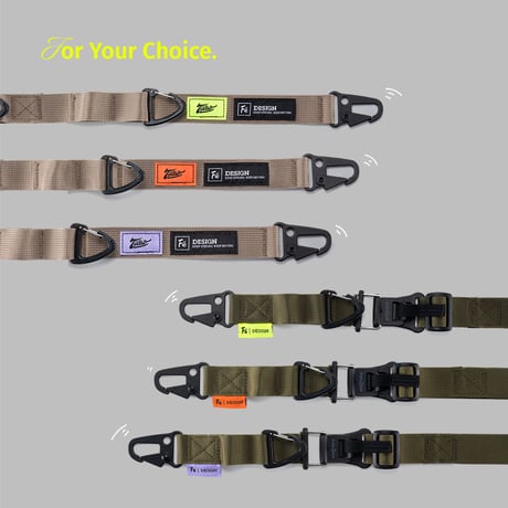 Fe 多機能ショルダーストラップ & バックルキット Shoulder Strap and Buckle Kit (TF-SBK)