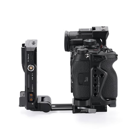 ソニー α7 V用フルカメラケージ パワーキット (TA-T100-D-B)　[α7V, α7IV, α7R V対応]