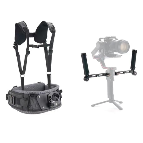 Lightweight Dual Handle Gimbal Support System (GSS-T04-DHB2)