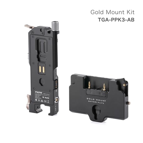 Power Pass-through Plate for DJI RS 4 (TGA-PPP3/-LS/-V/-AB) RS 2/3/3Pro/4/4Pro対応