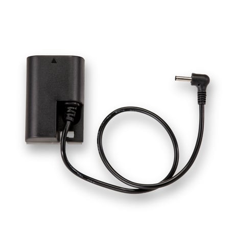 LP-E6 to 3.5/1.35mm DC Male Dummy Battery (DB-LPE6-DCM13)