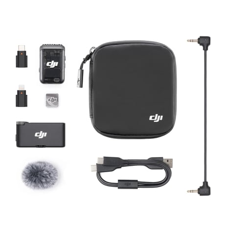DJI Mic 2(トランスミッター×1 + レシーバー×1)