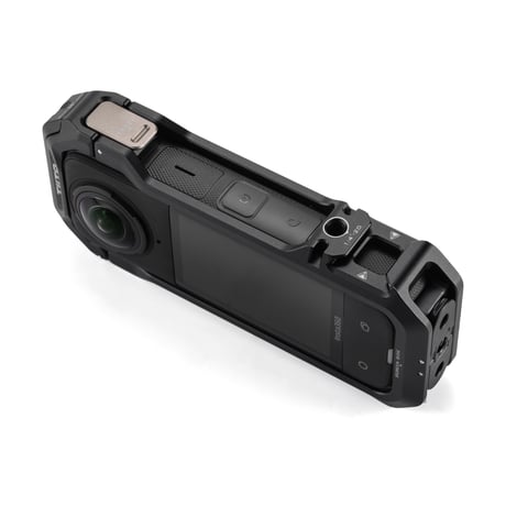 [在庫限り]Insta360 X4用フルカメラケージ　Full Camera Cage for Insta360 X4 - Black (TA-T67-FCC-B)