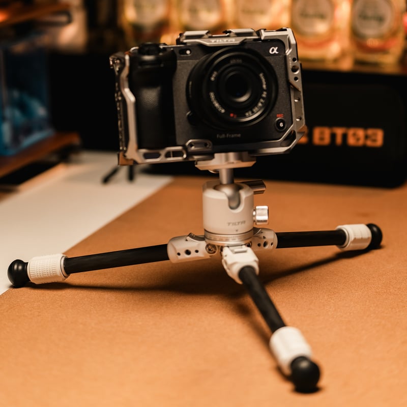 テーブルトップ三脚キット Tabletop Ball Head with 1-Stage Ca