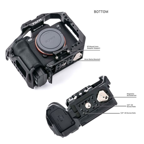 Camera Cage for Sony a7 IV Pro Kit - Black (TA-T30-B-B)