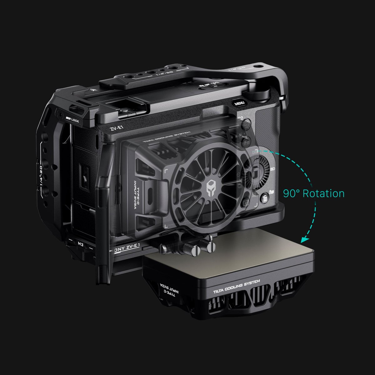 SONY ZV-E1,FX3,α7S3 他 ヒートシンク 冷却ファン SONY ZV-E1,FX3,α7S3 他 ヒートシンク 冷却ファン の商品詳細