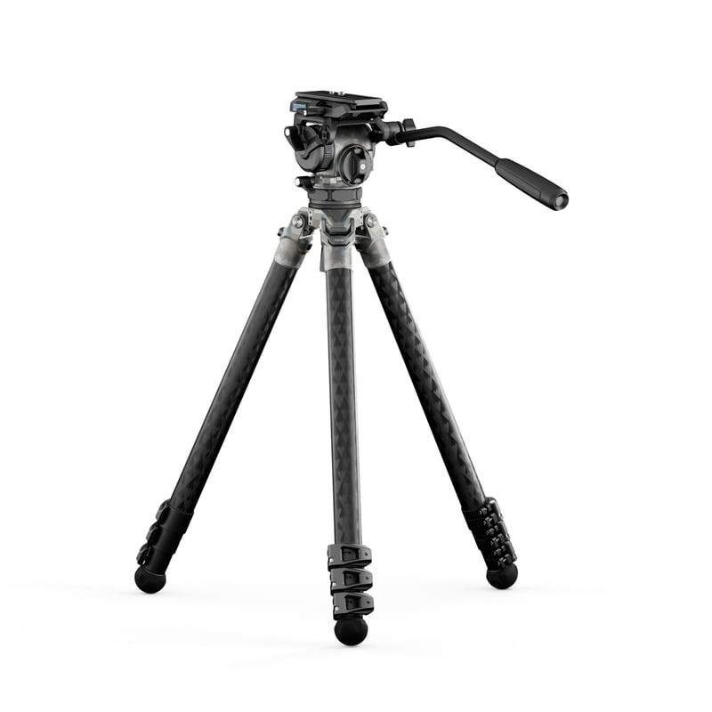 カーボン三脚[CT08] 75mm Cine Fluid Head with 3-Stage