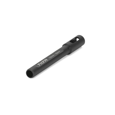 Tilta 15mm to 12mm DJI Rod Adapter (12cm)  - BlacK (TA-15R-12R-B)