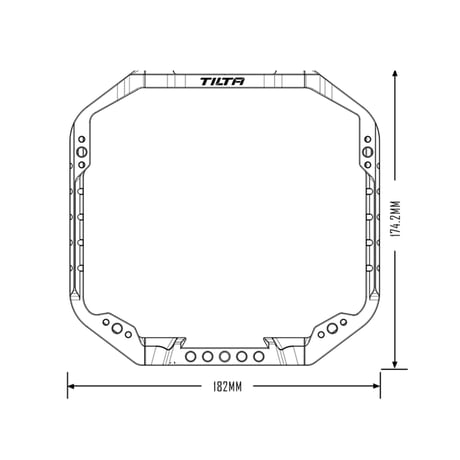 Camera Cage for DJI Ronin 4D Flex Basic Kit (ES-T09-A) Ronin 4D Flex用カメラケージ