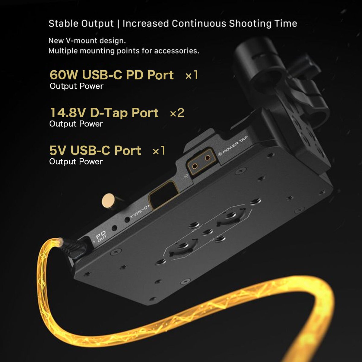Tiltaing Smart V Mount Battery Baseplate (ARCA)