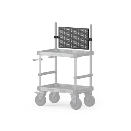 Boulder カメラカート用 ペグボード Metal Pegboard for Boulder Camera Cart - Black (TC-MP-B)
