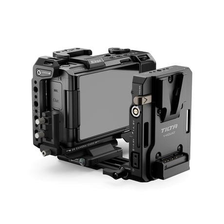 Nikon ZR用 カメラケージ パワーキット Camera Cage for Nikon ZR Power Kit - Black (TA-T98-C-B) [Vマウントバッテリープレート付属]