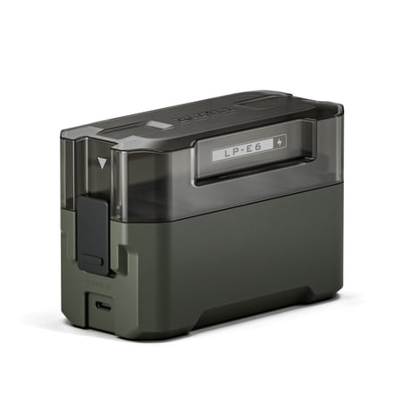 LP-E6用ポータブル4連充電器 Tilta Portable Charging Station for Canon LP-E6 Battery (TBC-E6-GN)
