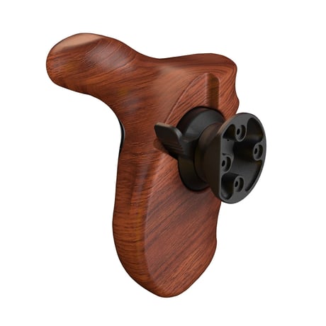 Tiltaing Advanced Left Side Wooden Handle – Black (TA-ALWH-B) 左