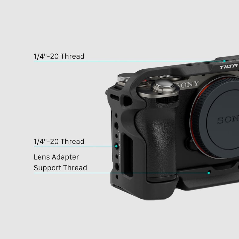 ソニー a7C II / a7C R用ケージ ベーシックキット (TA-T60-A-B/TG)