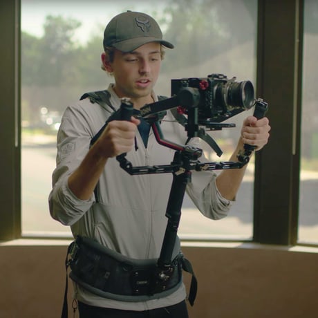 Lightweight Dual Handle Gimbal Support System (GSS-T04-DHB2)