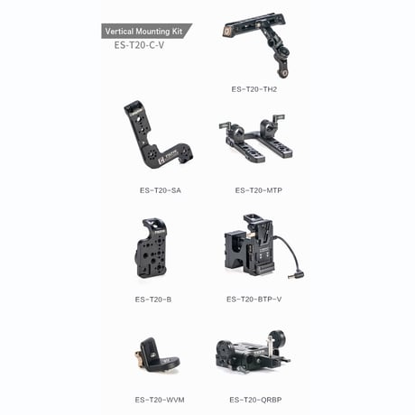 Camera Cage for Sony FX6 Vertical Mounting Kit