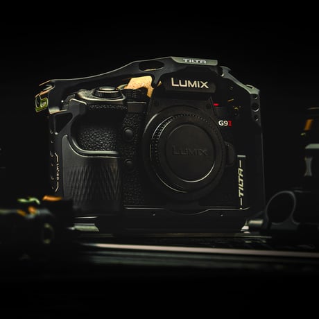 【在庫限り】パナソニック LUMIX G9 PRO II用フルカメラケージ Full Camera Cage for Panasonic G9 II - Black (TA-T63-FCC-B)