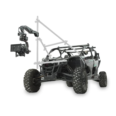 Hydra Alien Pro カーマウントシステム スピードレールマウントキット - V Mount (HDA-T18-B-V) Speed Rail Mounting Kit