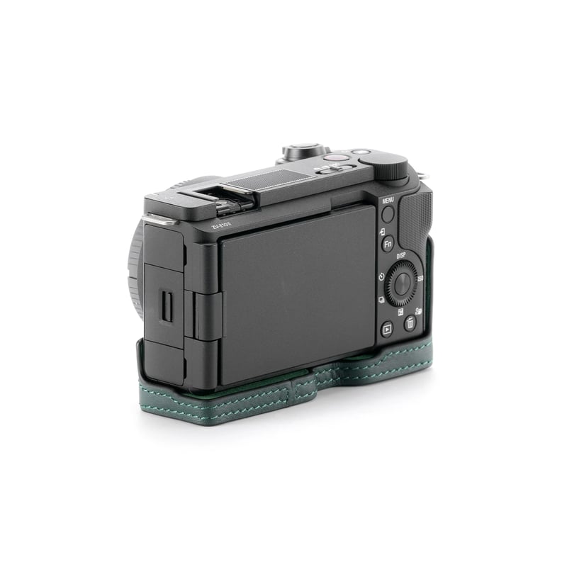 ソニー VLOGCAM ZV-E10 II 用レザーケース (TA-T69-LCC-GN) L