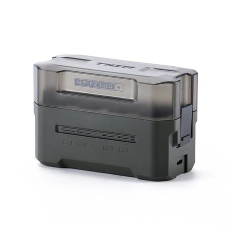 NP-FZ100用ポータブル4連充電器 Tilta Portable Charging Station for NP-FZ100 (4 Channel) – Green (TBC-FZ100-GN)