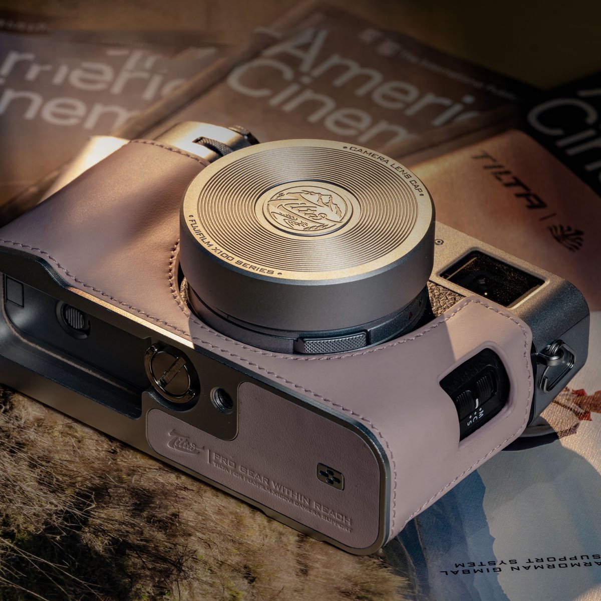 本革 レンズキャップ FUJIFILM X100V/x100vi用レンズキャップ 手作りの本革レンズキャップ,カメラレンズカバー,fjifilm x100vi