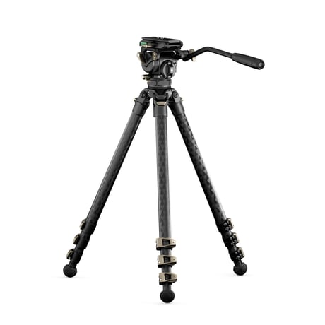 カーボン三脚[CT08] 75mm Cine Fluid Head with 3-Stage Carbon Fiber Tripod Legs (TT-CT08-75)