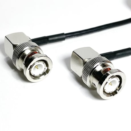 BNC Right Angle to BNC Right Angle Cable (30cm) (TCB-RBNC-RBNC-30)