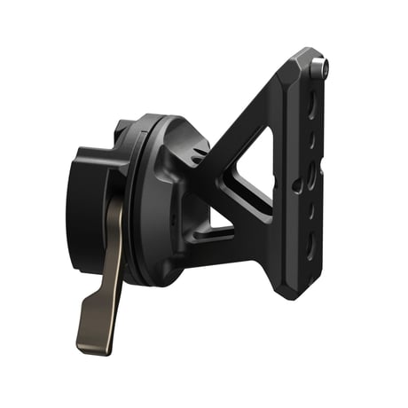 Left Side NATO Extension Attachment – Black (TA-NEA-L-B)