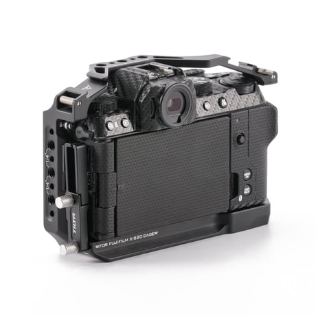 富士フイルム X-S20用フルカメラケージ Full Camera Cage for Fujifilm X-S20 – Black (TA-T52-FCC-B)