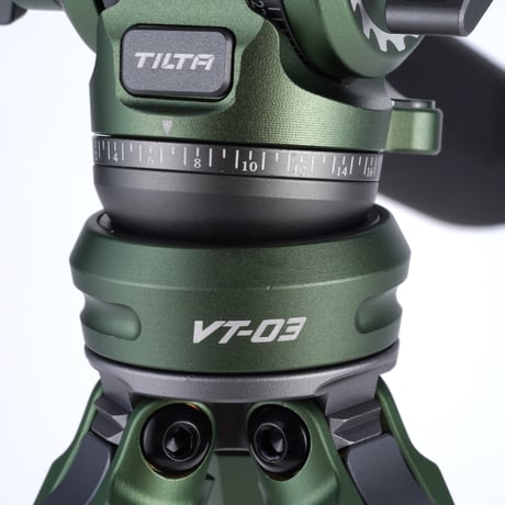 TILTA VT03 フルード雲台付きテーブルトップビデオ三脚 カーボン脚 (TT-VT03-FB)