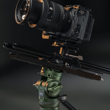 高さ調節可能アルカスイス 15mm LWSベースプレート Tilta Arca Height Adjustable 15mm LWS Baseplate (TA-HABP-B/-TG)