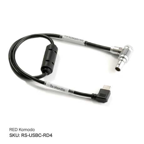 USB-C Run/Stop Cables (RS-USBC-) Nucleus Nano II / Advanced Side Handle用RECコントロールケーブル