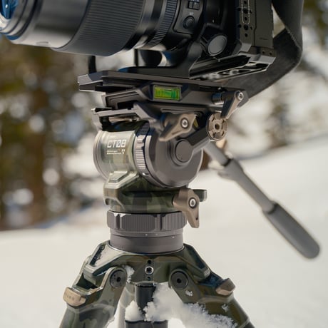 カーボン三脚[CT08] 75mm Cine Fluid Head with 3-Stage Carbon Fiber Tripod Legs (TT-CT08-75)
