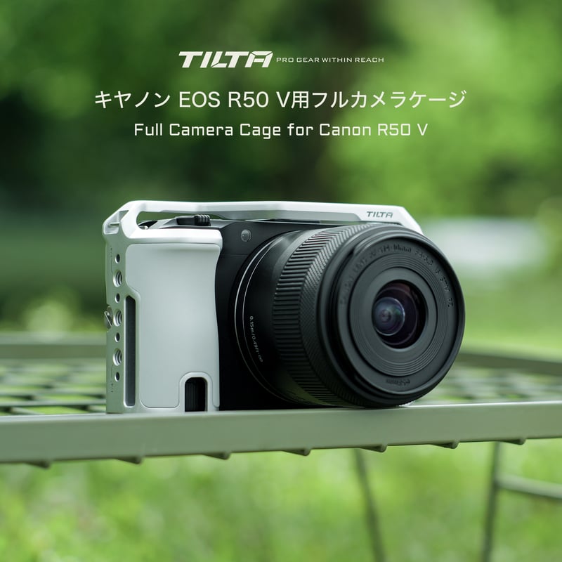 新同品 Canon EOS R50 V + TILTAフルカメラケージ キヤノン EOS R50 V用フルカメラケージ Full Camera Cage for Ca