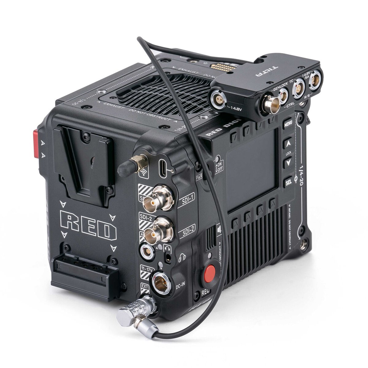 Advanced I/O Module for RED V-RAPTOR / KOMODO-X