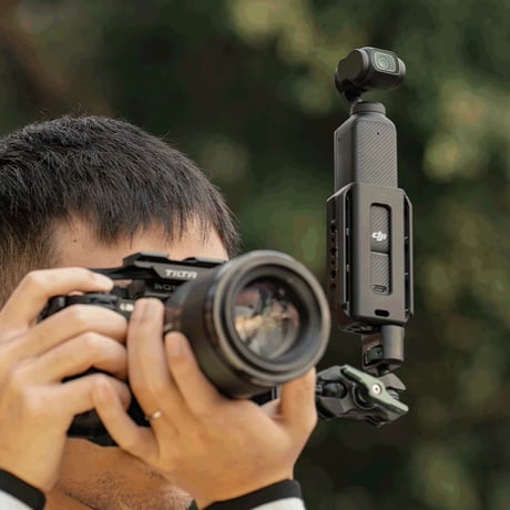 DJI Osmo Pocket 3/4用拡張マウントブラケット Accessory Mounting Expander for DJI Osmo Pocket 3 (TA-T65-AME-B)
