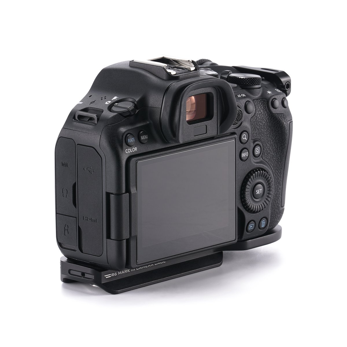 キヤノン EOS R6 Mark III用ハーフカメラケージ - ブラック (TA-T99-H