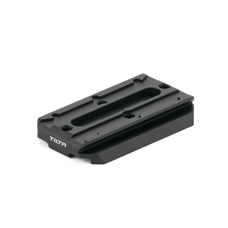 ARCA Manfrotto Dual Quick Release Plate for Lightweight Shoulder Rig - Black (TA-LSR-DQRP-B)
