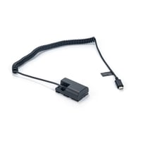 Dummy Battery to USB-C PD Power Cable (LP-E6/NP-FZ100/DMW-BLF19) 電圧調整USB-Cダミーバッテリー