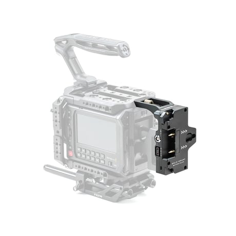Blackmagic PYXIS 6K/12K用ゴールドマウントバッテリープレート (ES-T21-BP-AB) Battery Plate Gold Mount