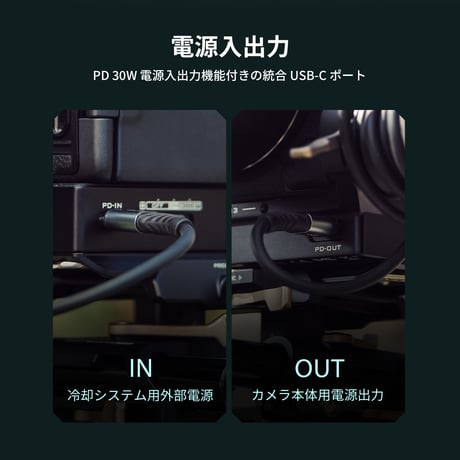 キヤノン EOS R5 Mark II用 クーリングファン付きフルカメラケージ ベーシックキット (TA-T68-A-B) Full Camera Cage with Cooling System