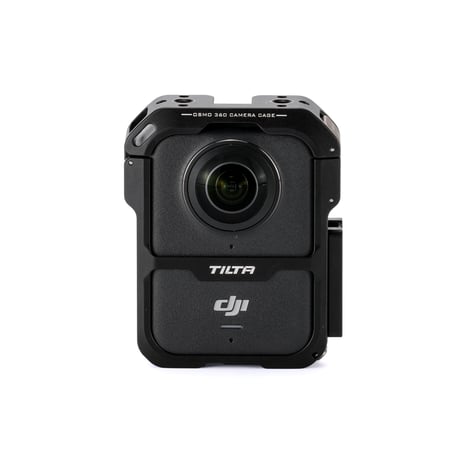 DJI Osmo 360用カメラケージ水平マウントキット Horizontal Mounting Kit - Black (TA-T89-A-B)