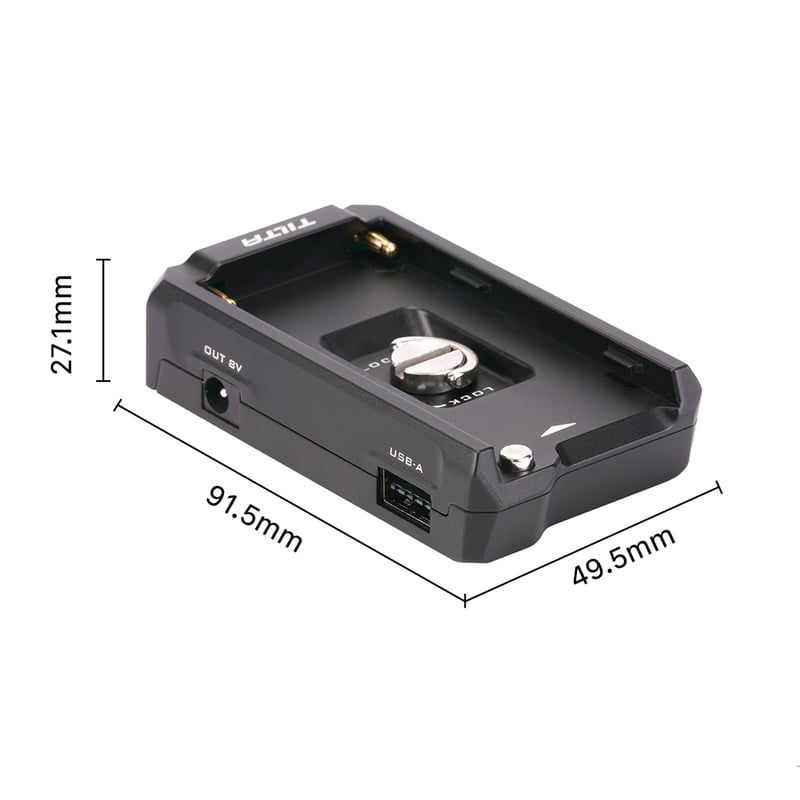 ビデオカメラ Tilta F970 Battery Plate V2 TILTA F970 Battery Plate V2 - Black (TA-BTP2-F9