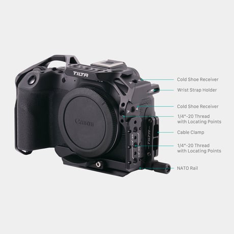 [在庫限り] Full Camera Cage for Canon R8 (TA-T28-FCC) キヤノン EOS R8用フルカメラケージ