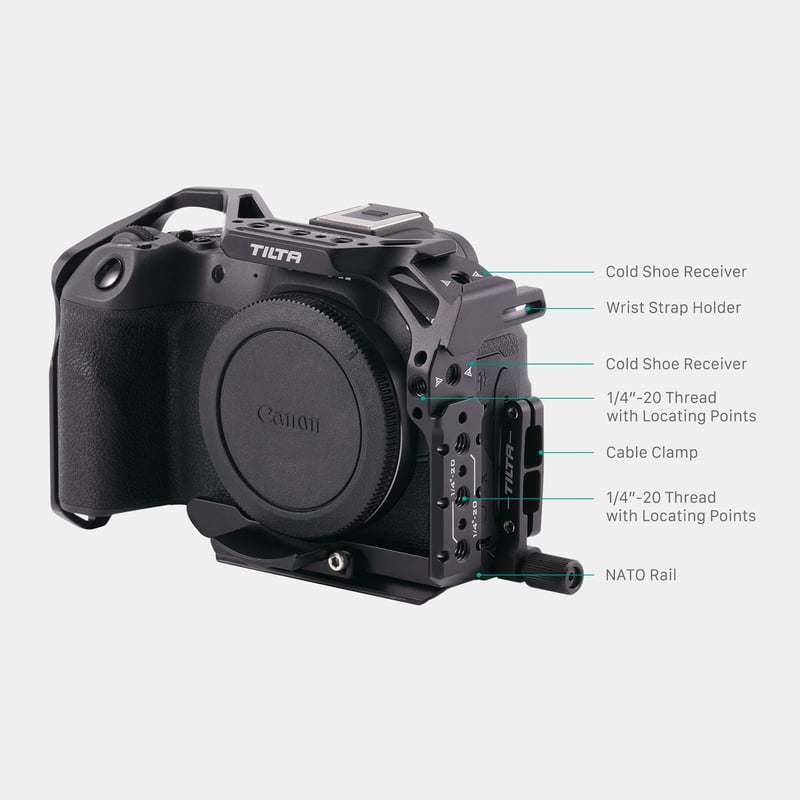 在庫限り] Full Camera Cage for Canon R8 (TA-T28-FC