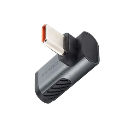 TILTA Khronos Type-C アダプタ L字 USB-C to C 変換コネクタ　10Gbps/140W高速充電/4K60Hz映像出力  (TK-90UA-SG)