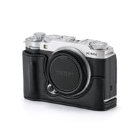 [アウトレット] 富士フイルム X-M5用レザーケース Leather Camera Case for Fujifilm X-M5 (TA-T73-LCC-B/-GN)