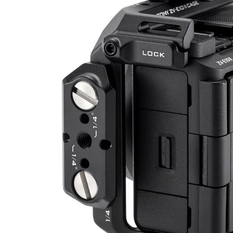 ソニー VLOGCAM ZV-E10 II 用フルカメラケージ (TA-T69-FCC-B) Full Camera Cage for Sony ZV-E10 II