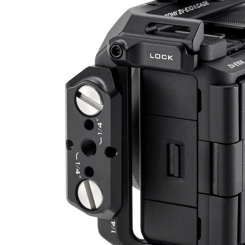 ソニー VLOGCAM ZV-E10 II 用フルカメラケージ (TA-T69-FCC-B) ソニー VLOGCAM ZV-E10 II 用フルカメラケージ (TA-T69-FCC-B)